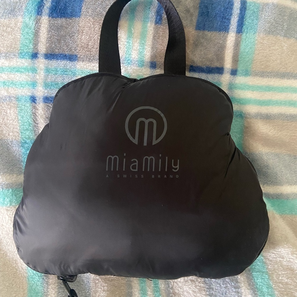 MiaMily Black quilted winter baby cover
